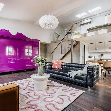 Apartamento Eclectic Violet - Loftaffair Cracovia